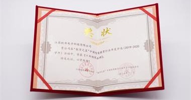 歐帝科技榮獲“數字之星”中國智慧教育行業(yè)“十年領(lǐng)軍品牌”